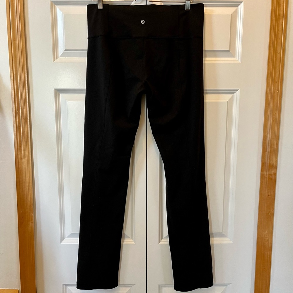 Lululemon Skinny Groove Pant Black Size 12